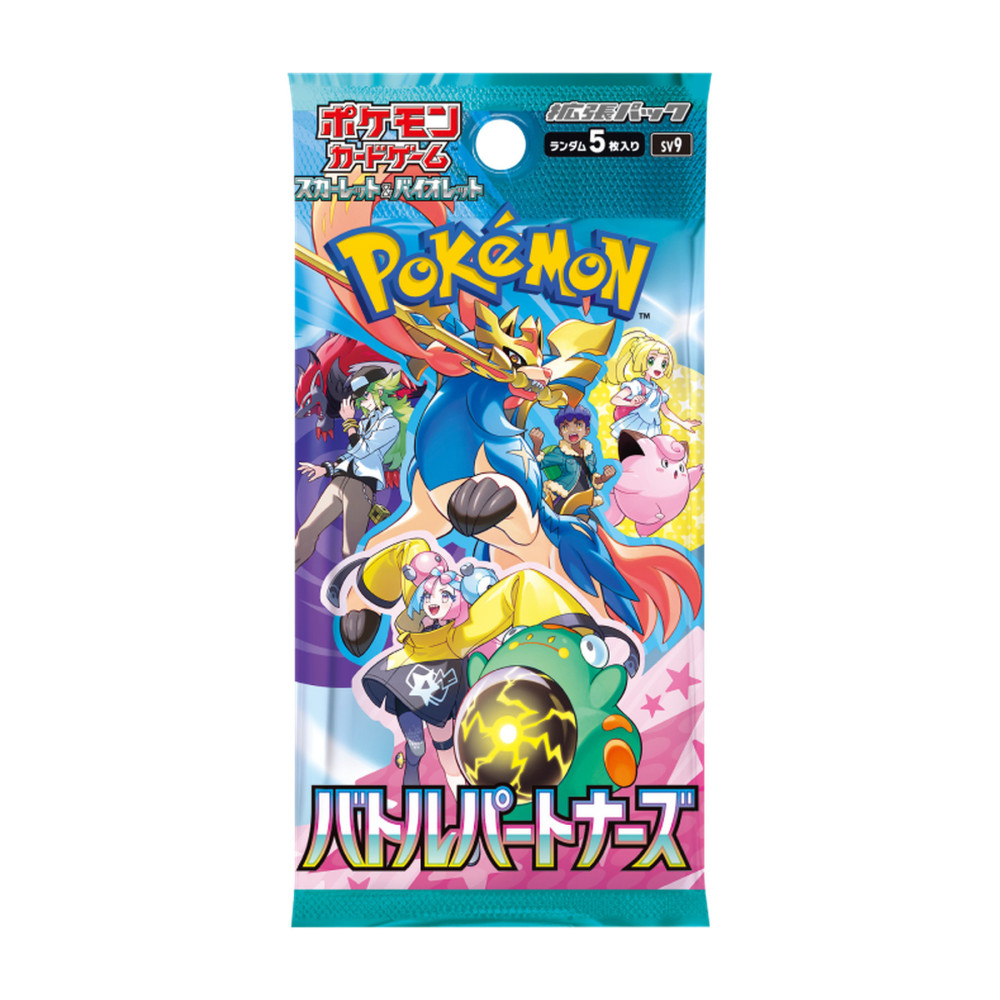 Pokémon Battle Partners sv9 – offizielles japanisches Boosterpack