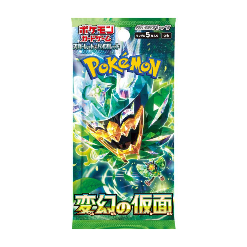 Pokémon Mask of Change sv6 – offizielles japanisches Boosterpack