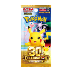 Pokémon 30th Celebration m6a – einzelnes Boosterpack aus dem Display