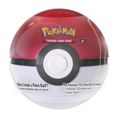 Pokéball-Tin Herbst 2024 – Pokéball (Abbildung: internationale Ausgabe, geliefert wird die deutsche Ausgabe)
