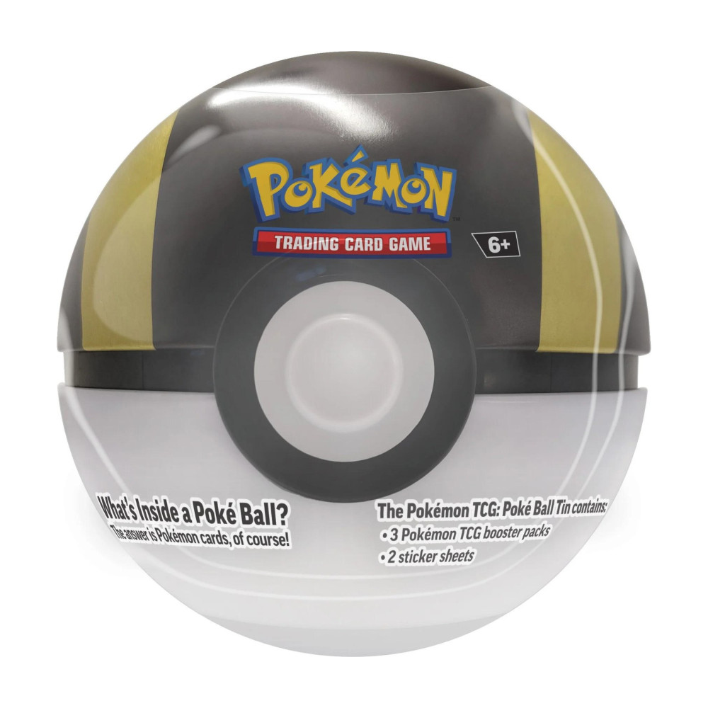 Pokéball-Tin Herbst 2024 – Hyperball (Abbildung: internationale Ausgabe, geliefert wird die deutsche Ausgabe)