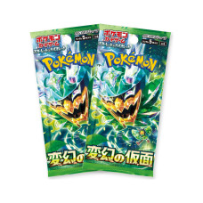 Pokémon Mask of Change sv6 – 2 japanische Boosterpacks