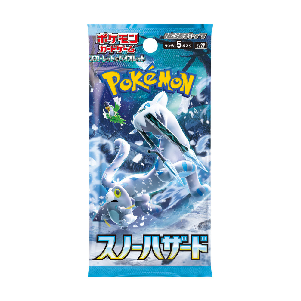 Pokémon Snow Hazard sv2p japanischer Einzelbooster
