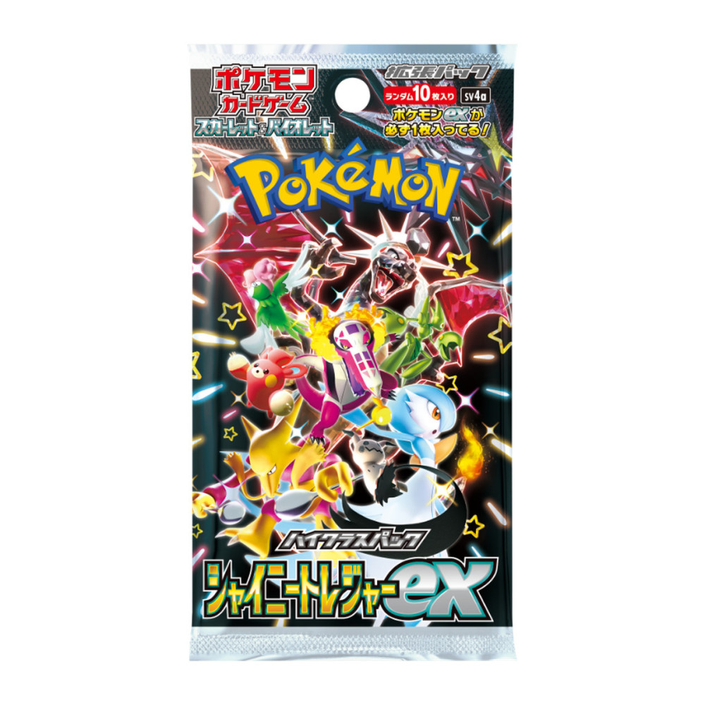 Pokémon Shiny Treasure ex sv4a japanischer Einzelbooster