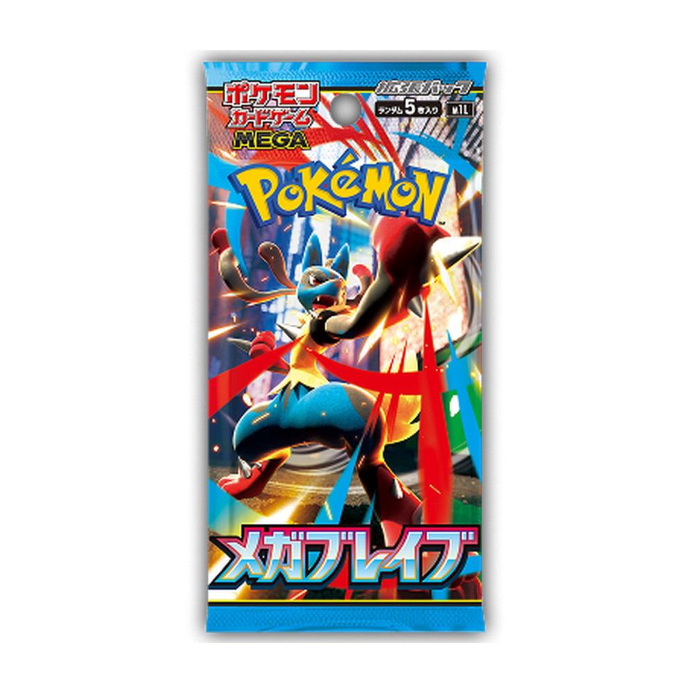 Pokémon Mega Brave m1l japanischer Einzelbooster
