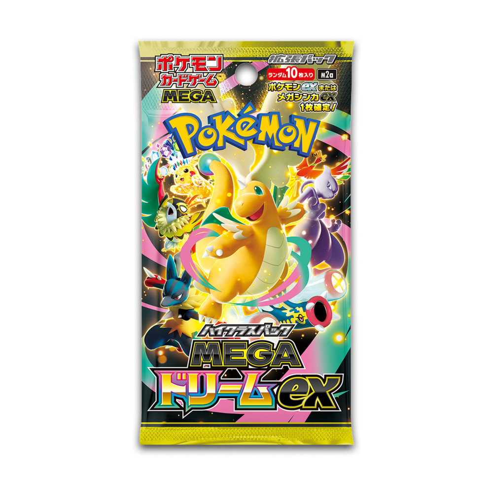 Pokémon MEGA Dream ex m2a japanischer Einzelbooster