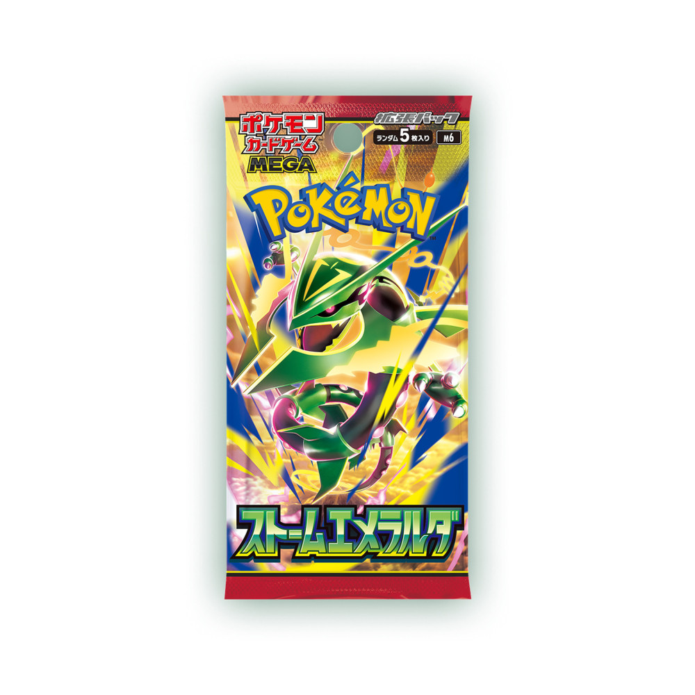Pokémon Storm Emeralda m6 japanischer Einzelbooster